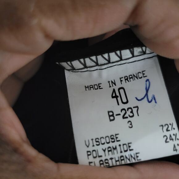 Vintage PourQuoi Pas Bustle Back Dress Black Sweetheart Neckline Maxi 90s Medium - Picture 9 of 16